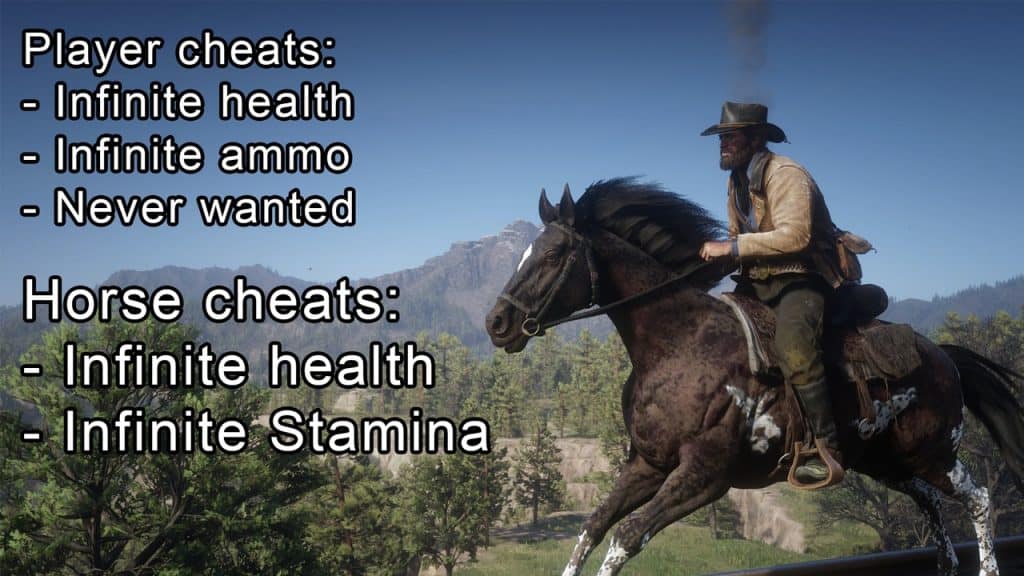 red dead redemption 2 cheats