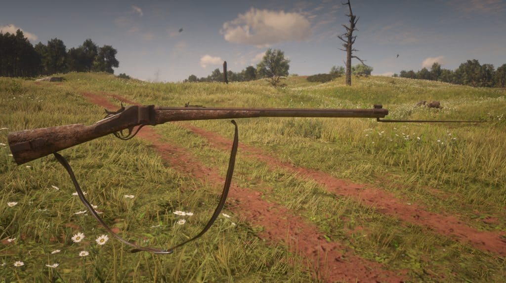 Buffalo Sharps Rifle Red Dead Redemption 2 Mod 2754