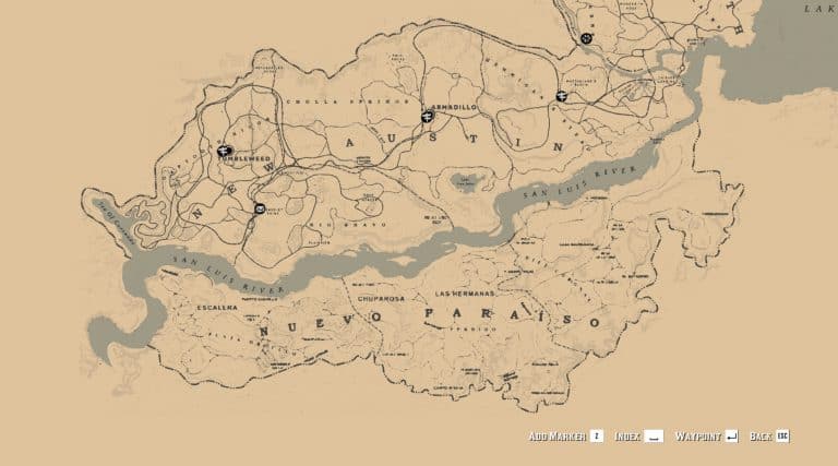 Mexico on Minimap - Red Dead Redemption 2 Mod