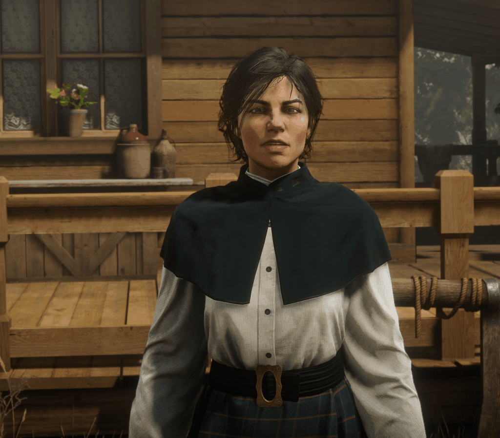 Abigail Marston hairstyle options - Red Dead Redemption 2 Mod